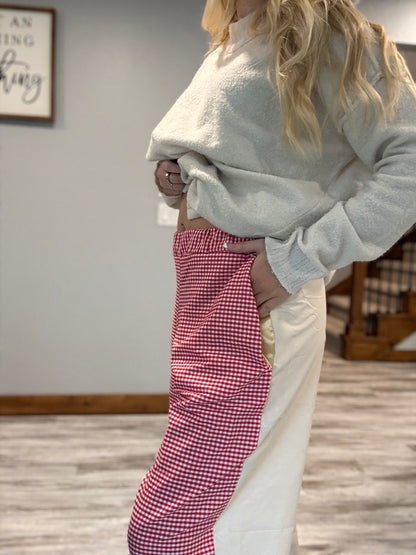 Upcycled Seed Bag RAE Barrel Pant